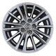 Used 2019–2021 Mazda CX-5 17x7 Alloy Wheel — 15 Spoke — Gray Metallic — 5 Lug — OEM 9965C77070 / 9965C67070
