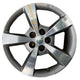 Used 2008–2012 Chevrolet Malibu 17x7 Aluminum Wheel — 5 Single Spoke — Machined Finish — 5 Lug — OEM 09596799