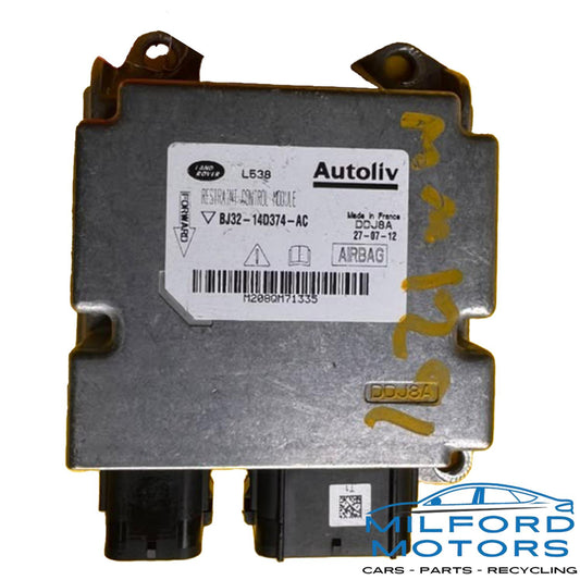 2012-2013 Land Rover Range Rover Evoque USED SRS Air Bag Control Module OEM LR032045