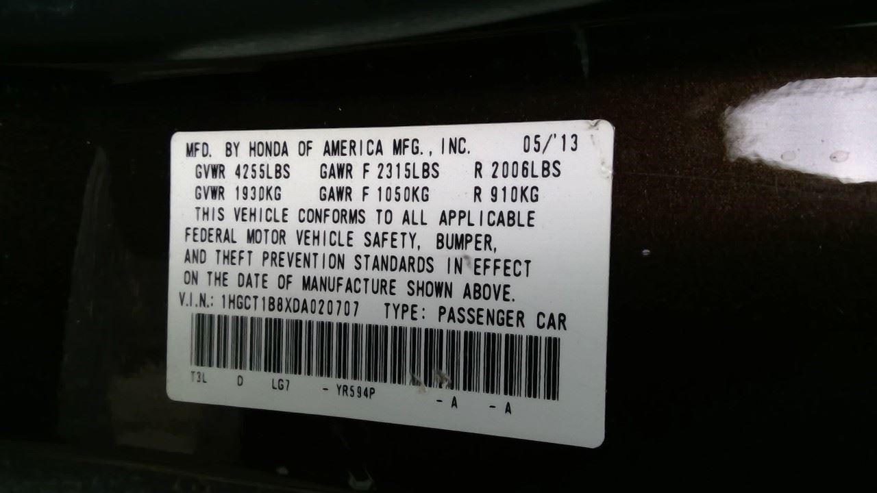 Used 2013-2015 Honda Accord 2.4L Engine – K24W1 (107,265 Miles)