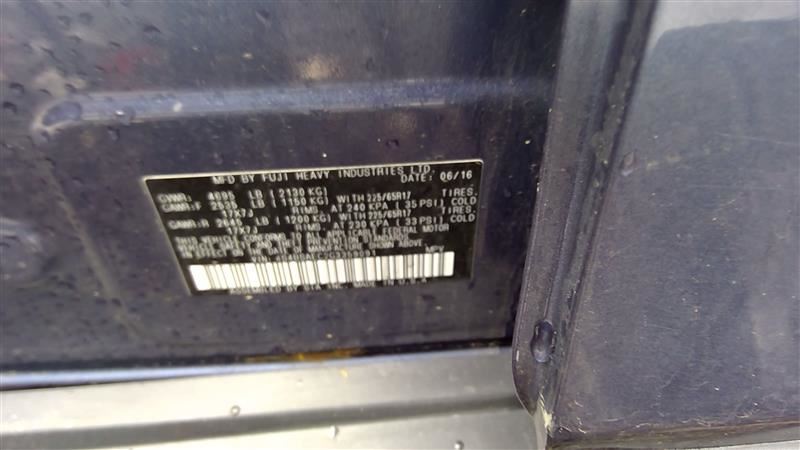 Used Subaru 2.5L FB25 Engine – 2016 Legacy CVT – 90,325 Miles