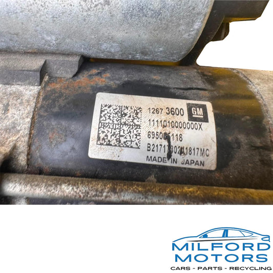 Starter Motor – 2017-2025 GM 25207544 – 1.7 kW – 96,093 Miles