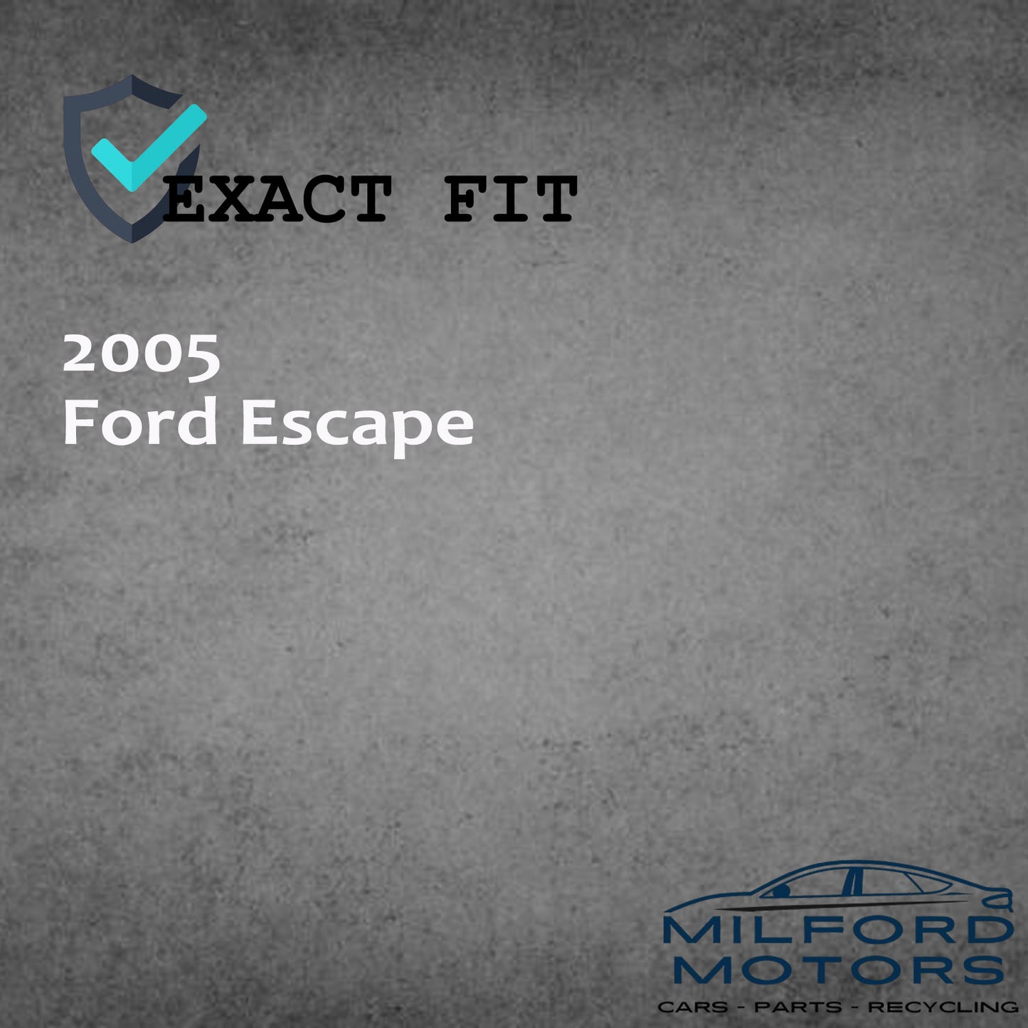 Passenger Side Headlight Assembly Halogen (Foggy Lens) Fits 2005-2007 Escape