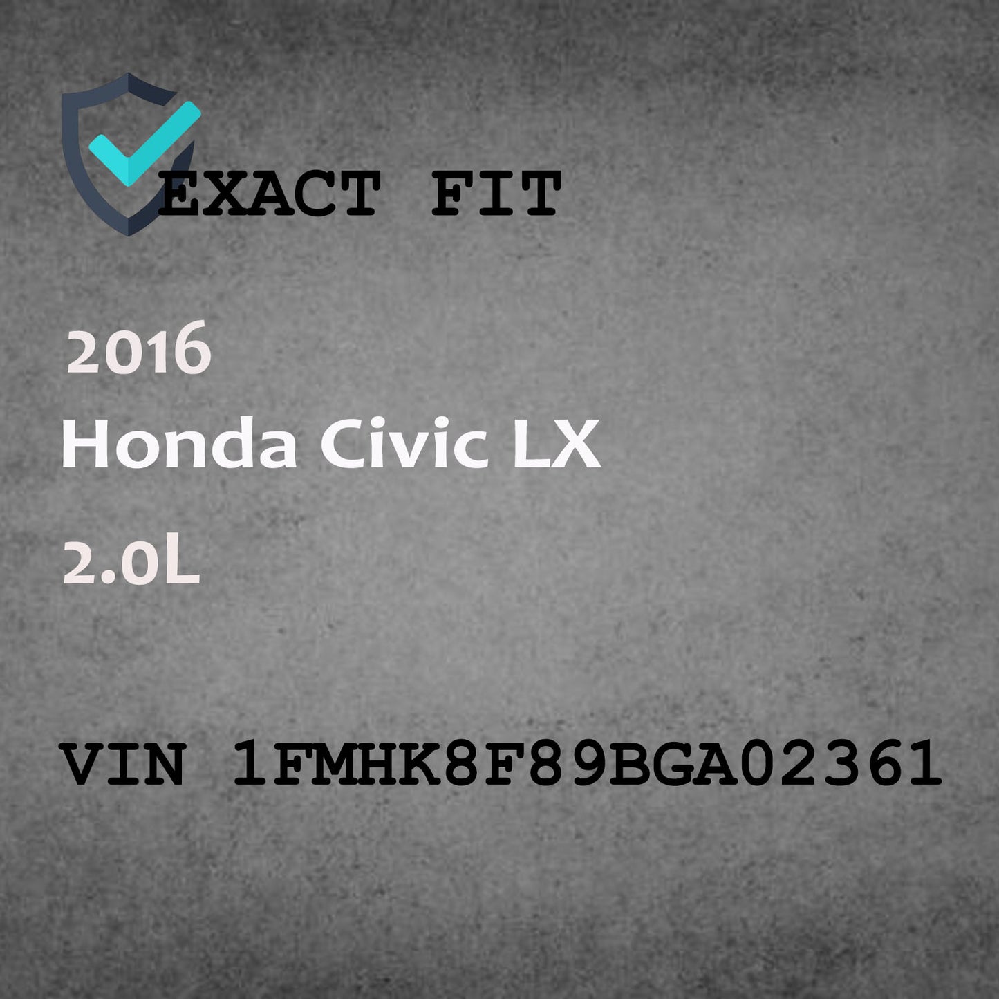 Instrument Speedometer Head/Cluster US Market Fits 2016-2018 Honda Civic LX 2.0L