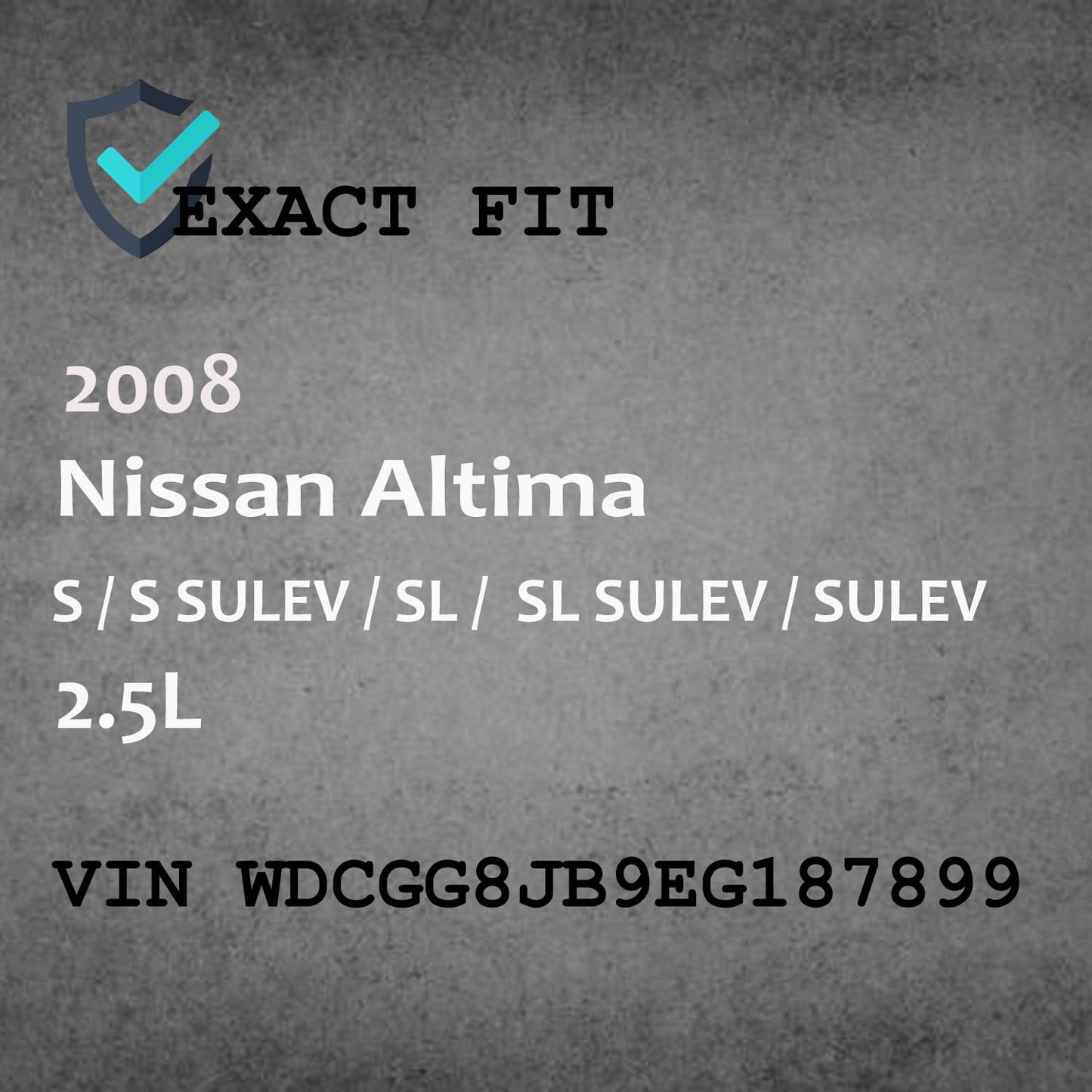 Black Manual Temperature Control Fits 2007-2008 Nissan Altima 2.5L
