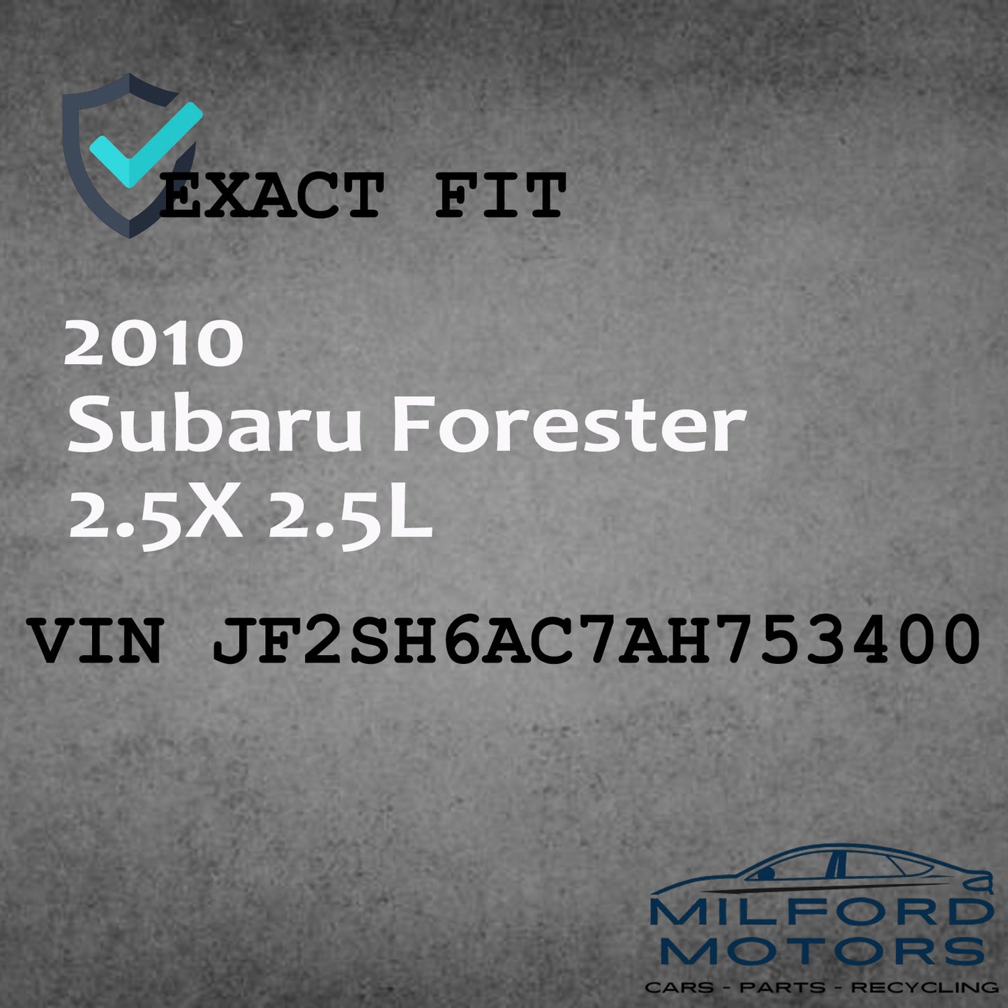 Passenger Headlamp Assembly Halogen Fits 2009-2013 Subaru Forester 2.5L