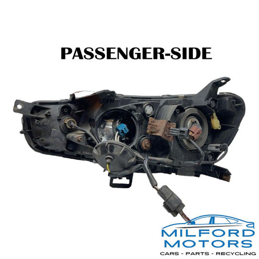 Passenger Side Halogen Headlight Assembly Fits 2008 Mitsubishi Lancer 2.0L