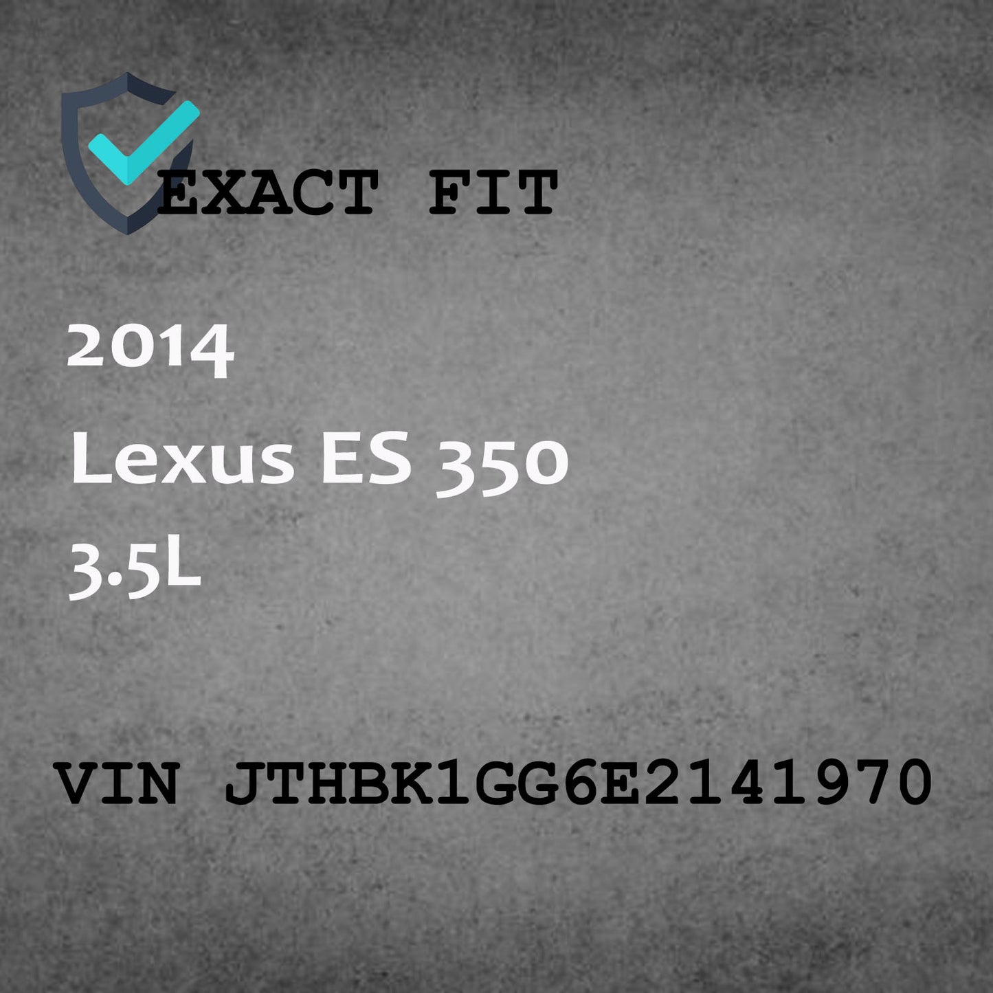 Used Camera Projector Fits for 2014 Lexus ES 350 3.5L