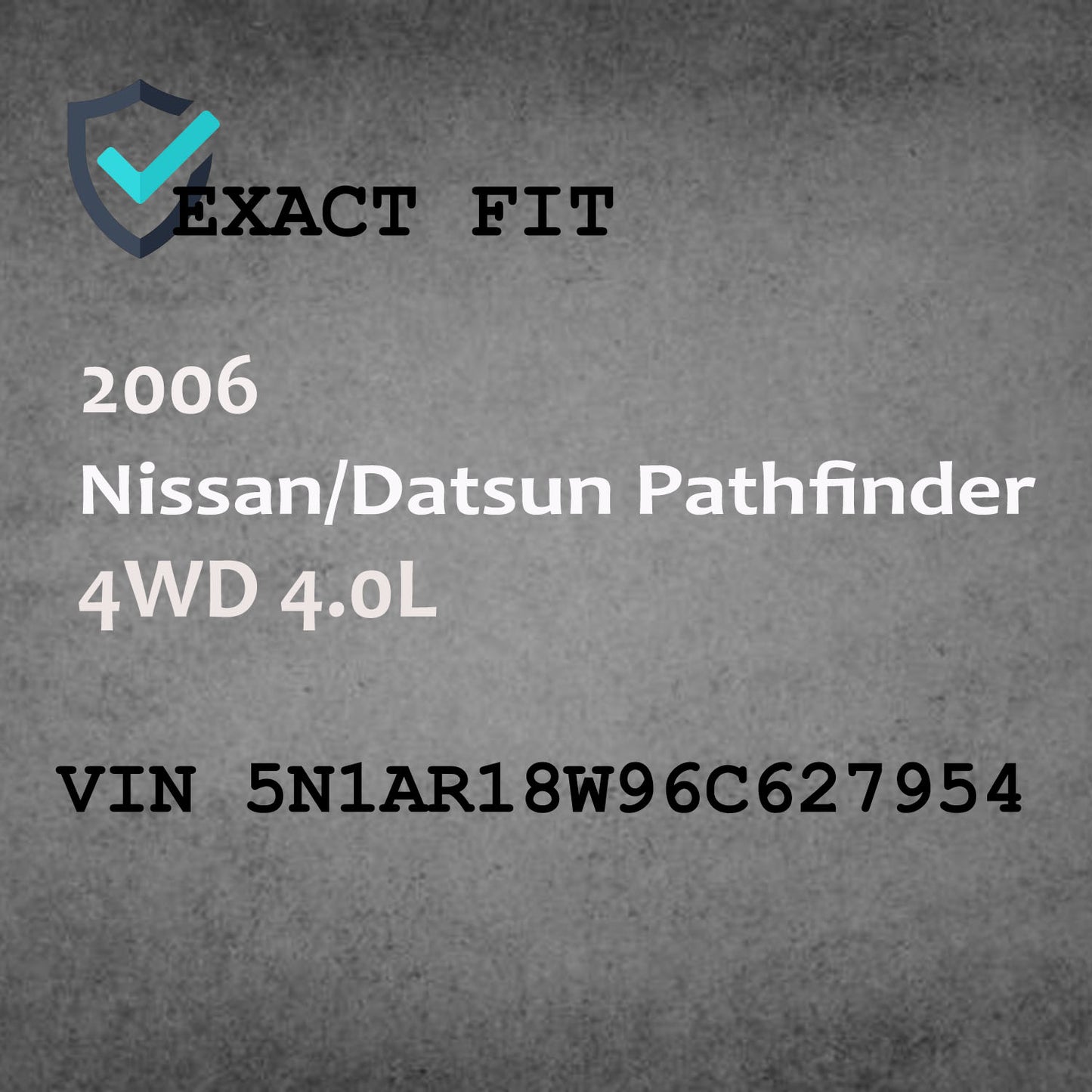 Engine Control Module Fits for 2006 Nissan/Datsun Pathfinder 4WD 4.0L