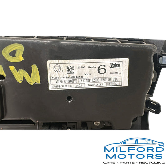 USED Temperature Control Fits for 2017-2023 Nissan Rogue Sport 2.0L