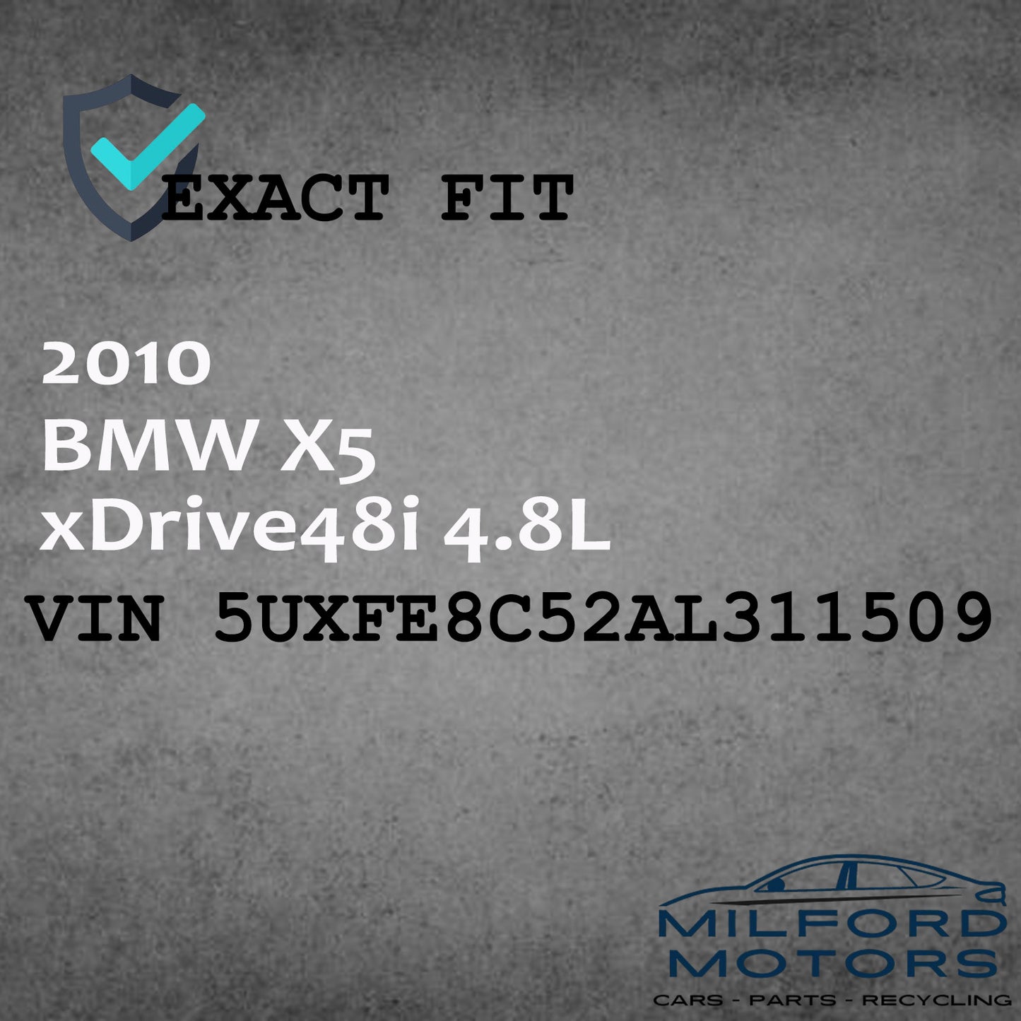 USED Chassis Control Module Fits 2010 BMW X5 xDrive48i 4.8L