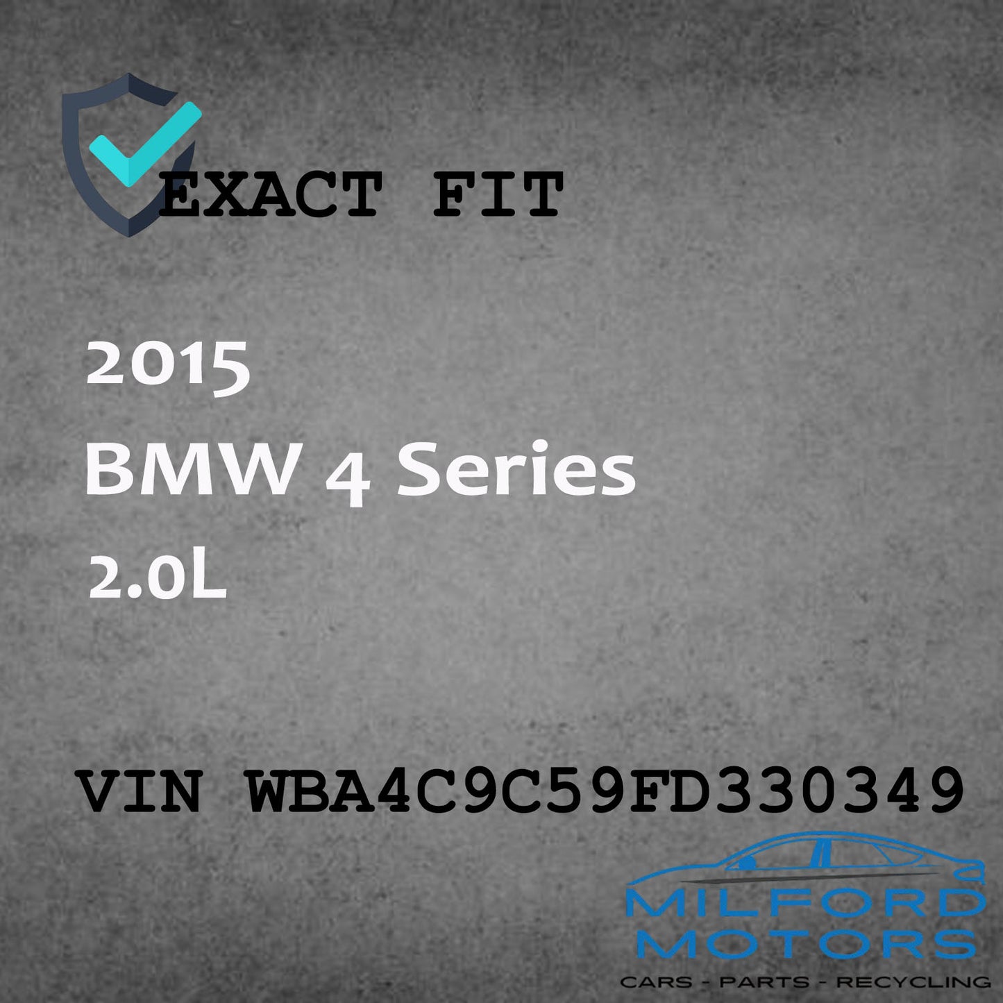 OEM Temperature Control Fits for 2015 BMW 4 Series xDrive Gran Coupe