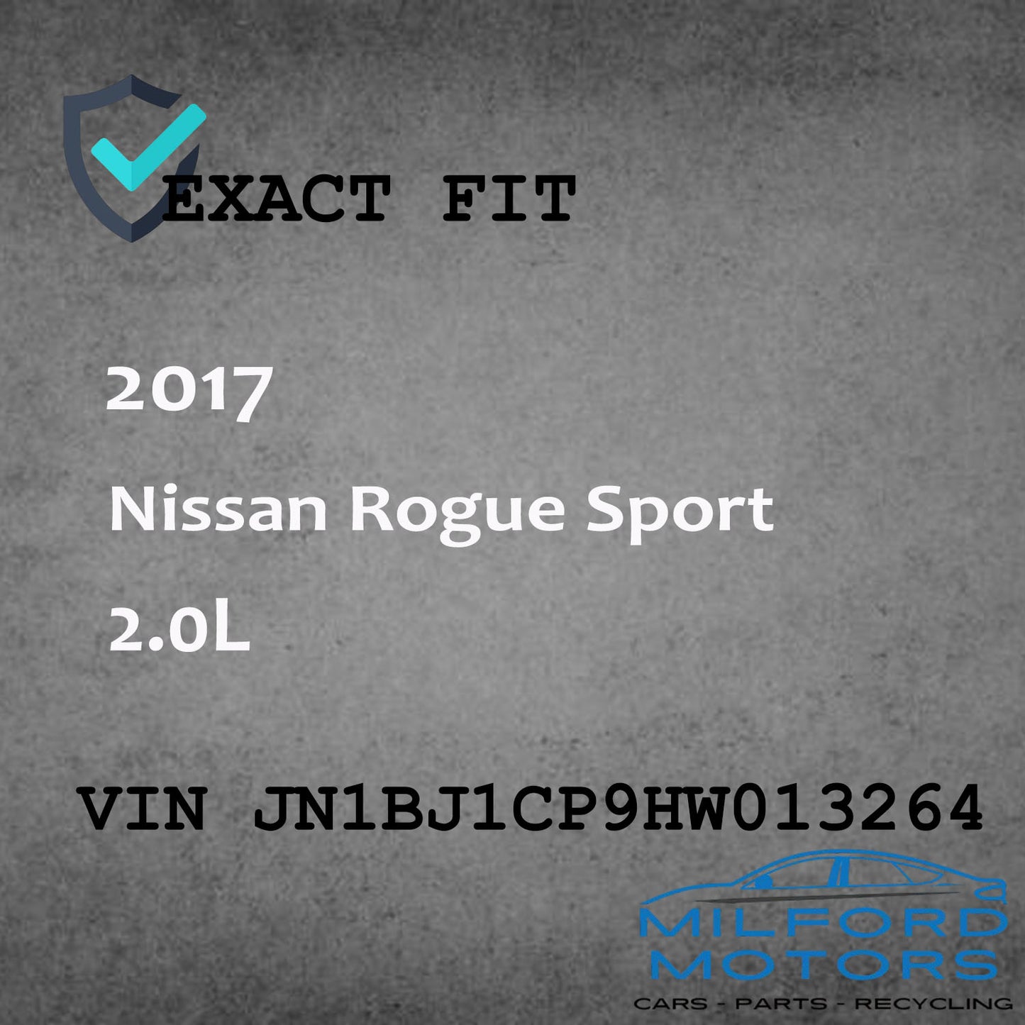 Audio Equipment Radio Receiver Fits for 2017 Nissan Rogue Sport 2.0L