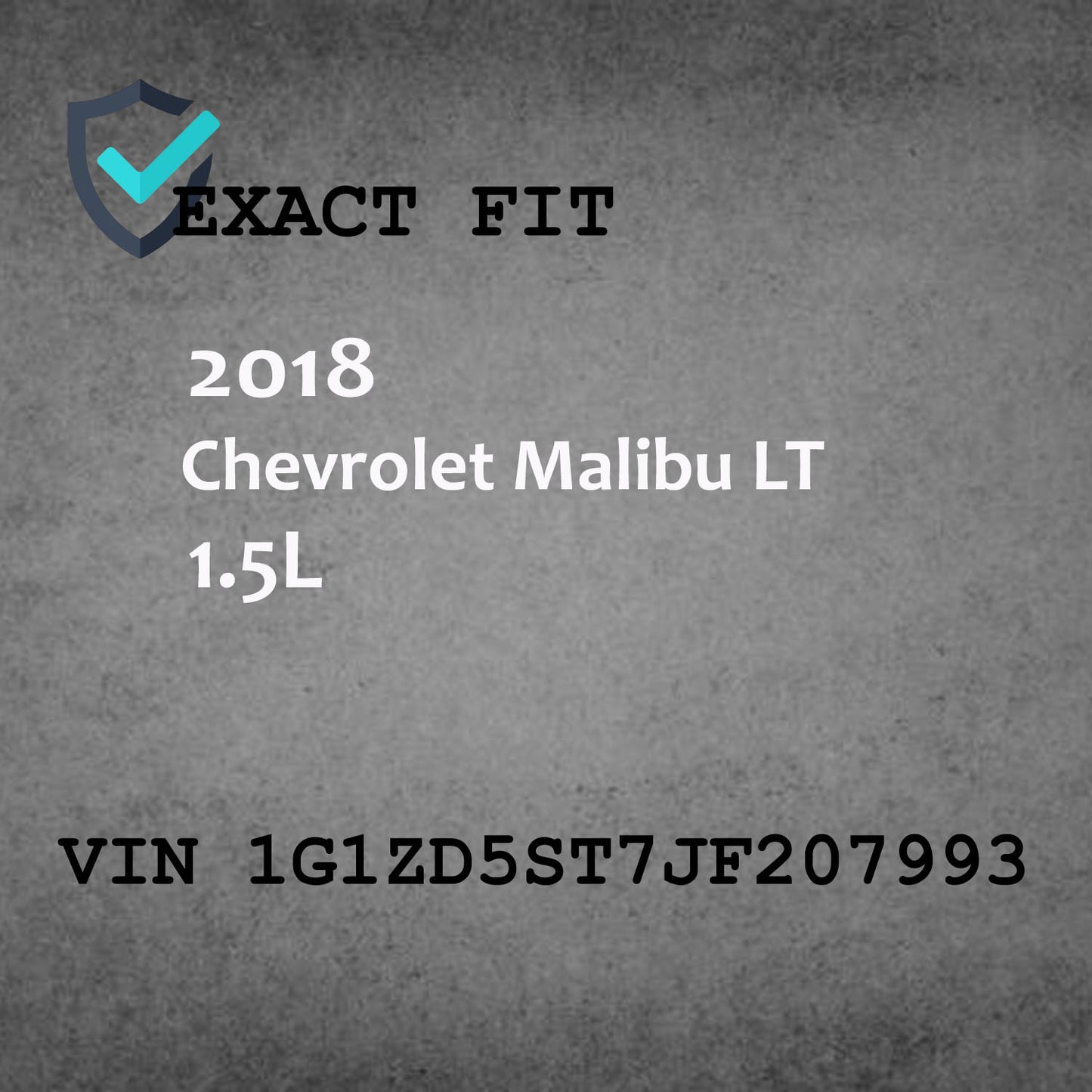 Black Temperature Control Fits 2018 Chevrolet Malibu LT 1.5L