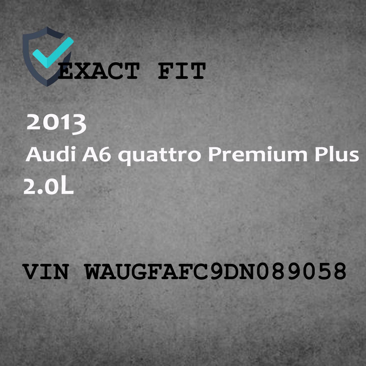 Engine ECM Electronic Control Module Fits 13-2016 Audi A6 Quattro Premium 2.0L