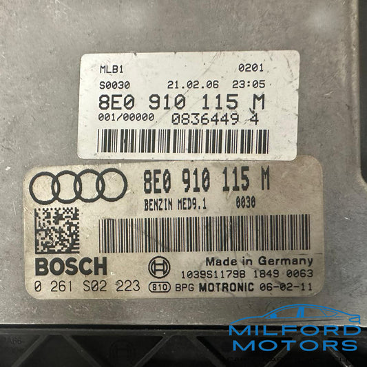 Engine ECM Electronic Control Module Fits 2006 Audi A4 2.0T 2.0L
