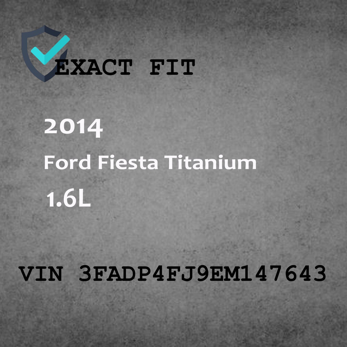 Electronic Control Module Engine/Motor Fits 2014-2015 Ford Fiesta Titanium 1.6L