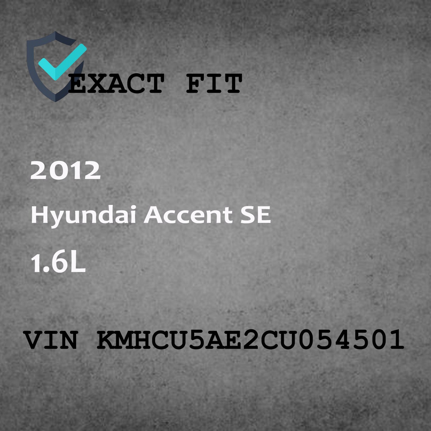 Electronic Control Module Engine/Motor Fits 2012-2014 Hyundai Accent SE 1.6L