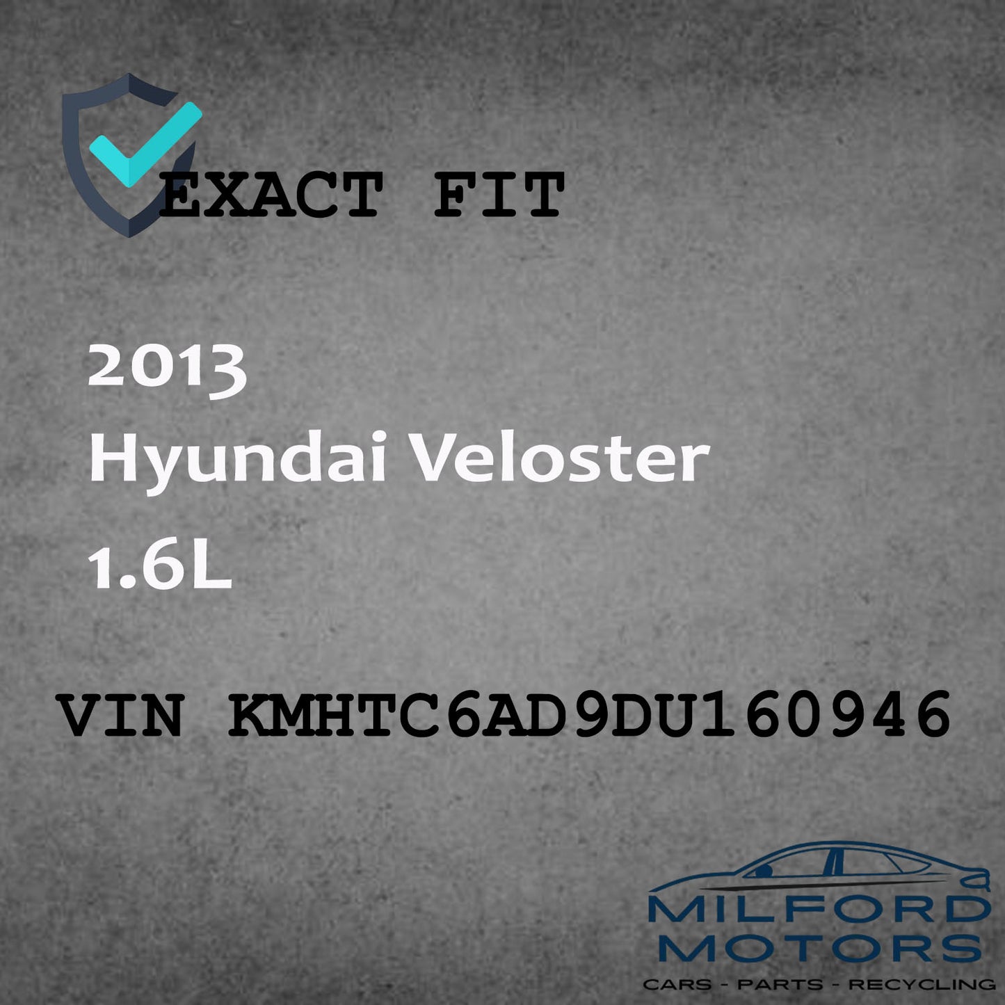 Body Color Accents Wheel Rim 18X7-1/2 Fits for 2012-2015 Hyundai Veloster 1.6L