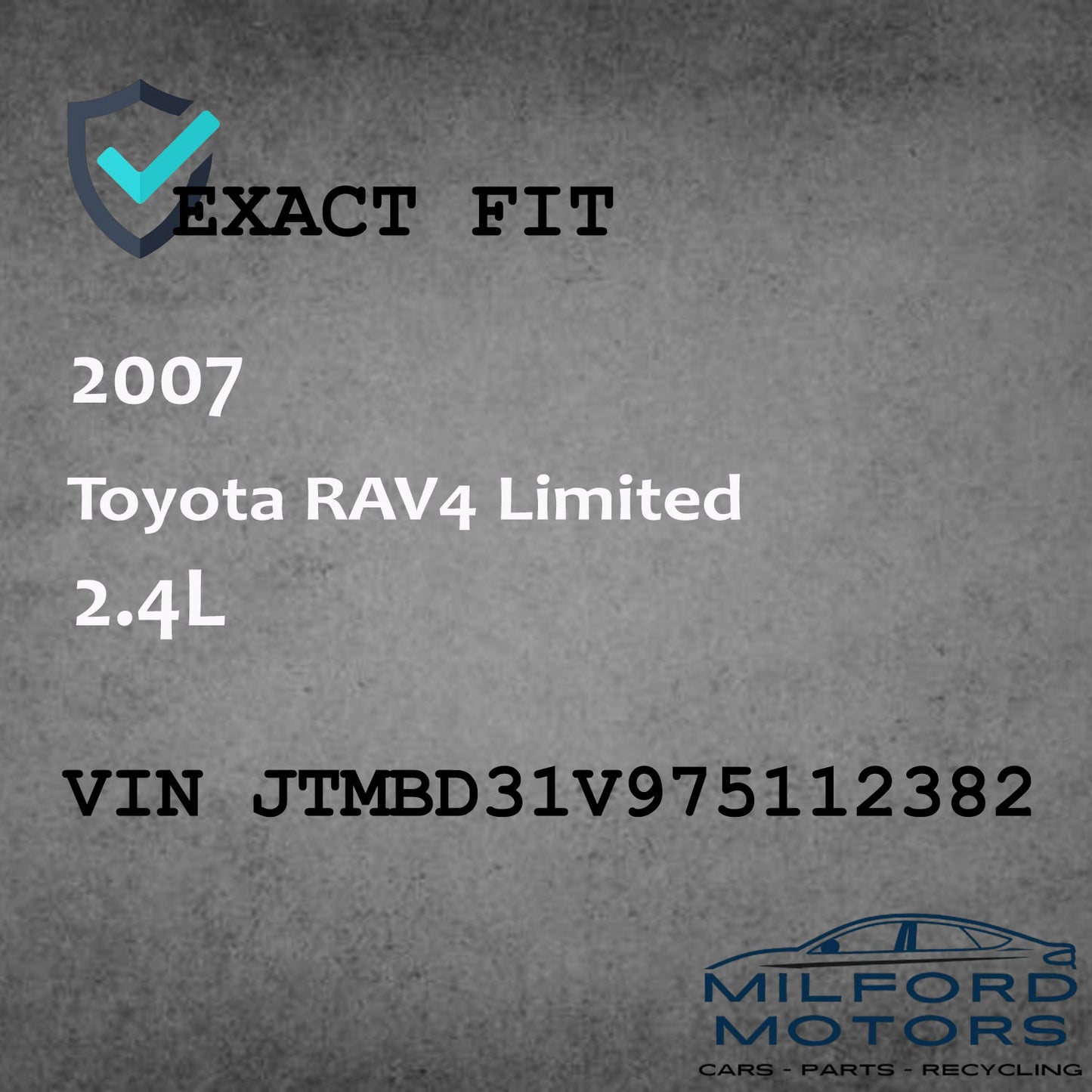 Right Passenger Side Tail Light Fits for 2006-2008 Toyota RAV4 Limited 2.4L