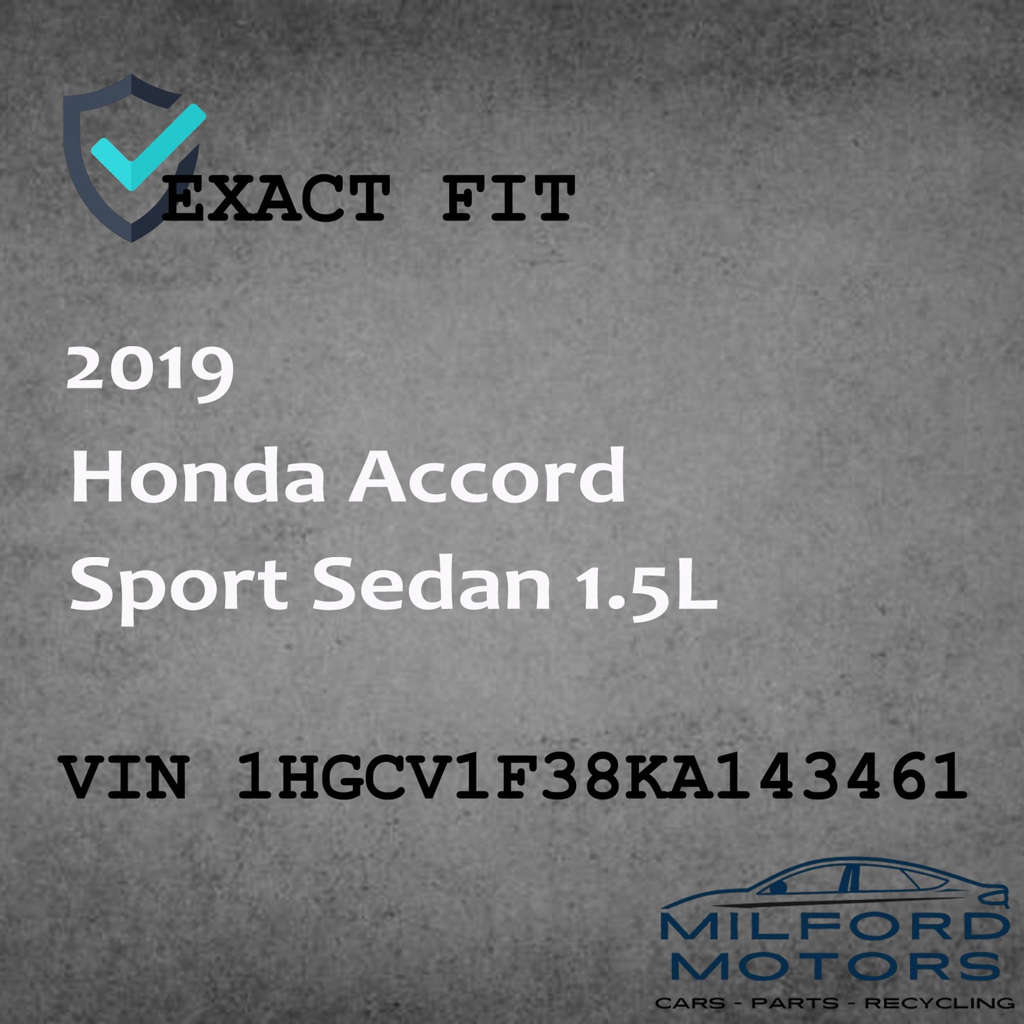 OEM Audio Equipment Radio Receiver 2018-2020 Honda Accord Sport Sedan