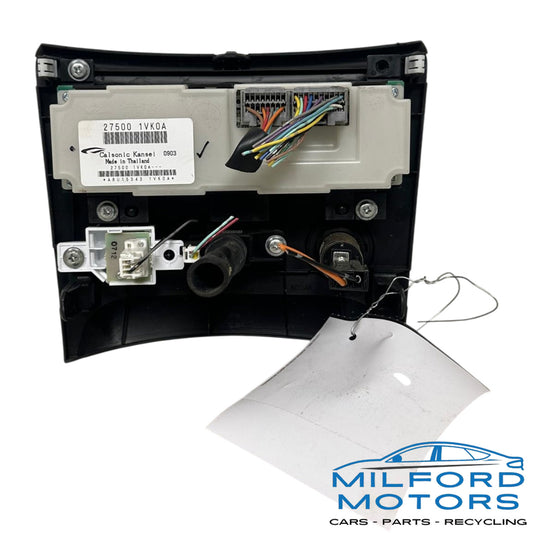 Black Automatic Temperature Control Fits 2011-2015 Nissan Rogue 2.5L