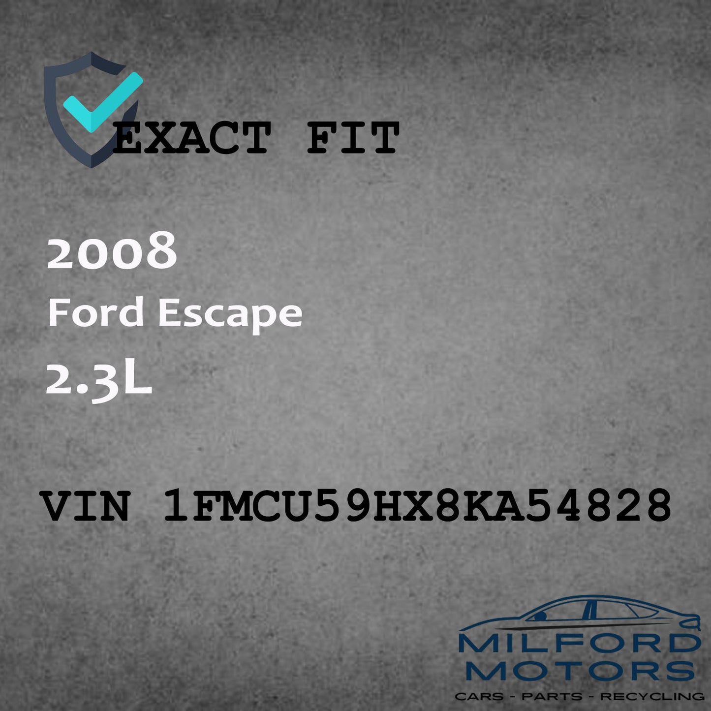 Audio Equipment Radio Receiver AM-FM-CD Fits for 2008-2009 Ford Escape 2.3L