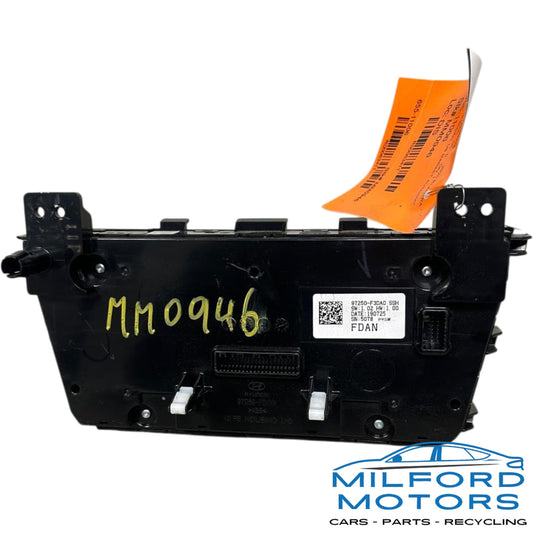 Black Automatic Temperature Control 2019-2020 Hyundai Elantra Sedan 2.0L