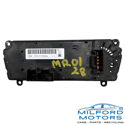 Black Manual Temperature Control 2008-2009 Jeep Liberty Sport 3.7L