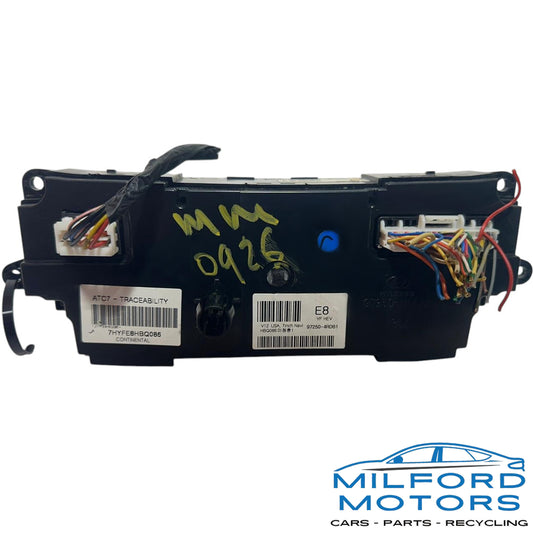 Black Automatic Temperature Control Module Fits 2011-2015 Sonata Hybrid 2.4L