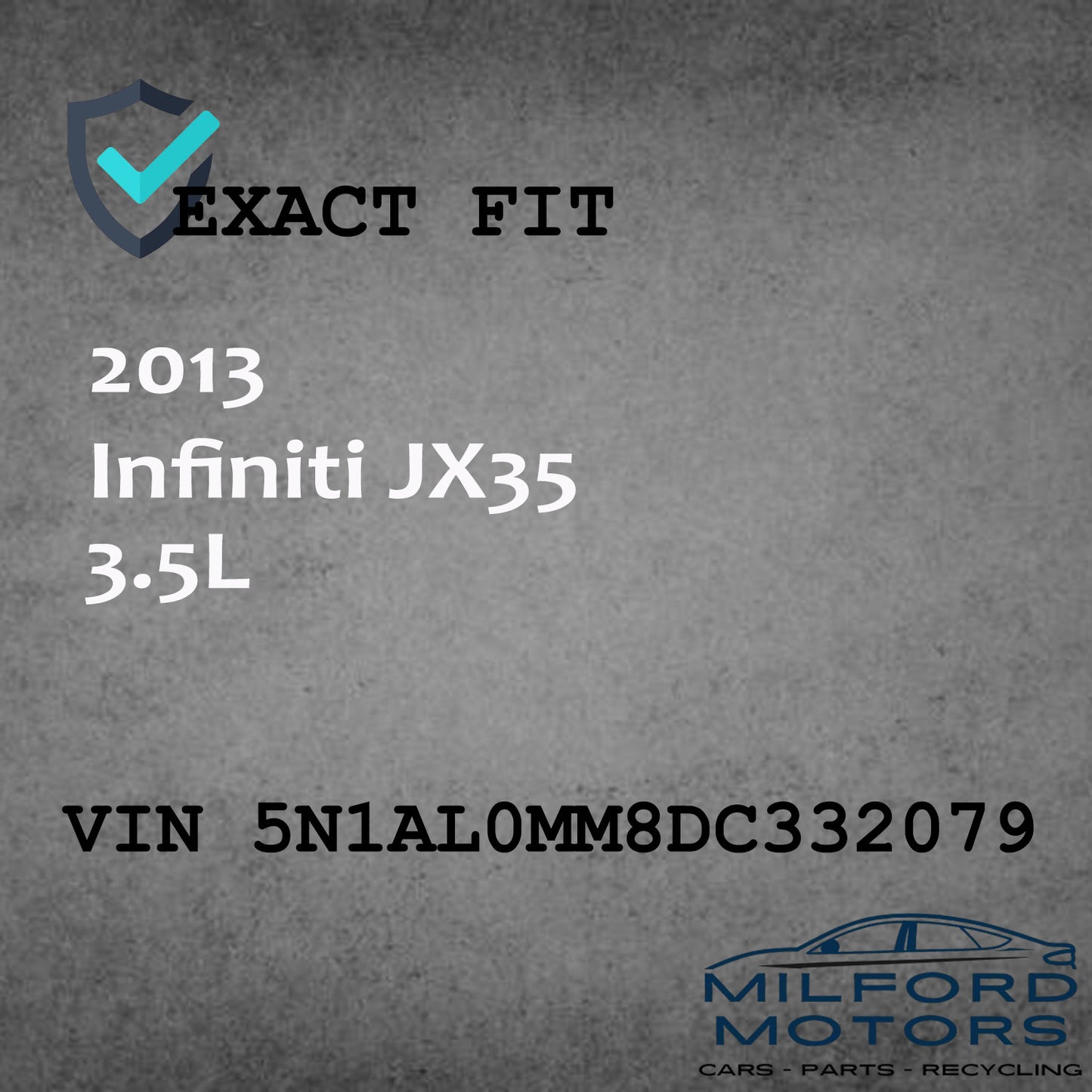 Used Bose Radio Amplifier (Under 3rd Row Seat) Fits 2013-2014 Infiniti JX35 3.5L