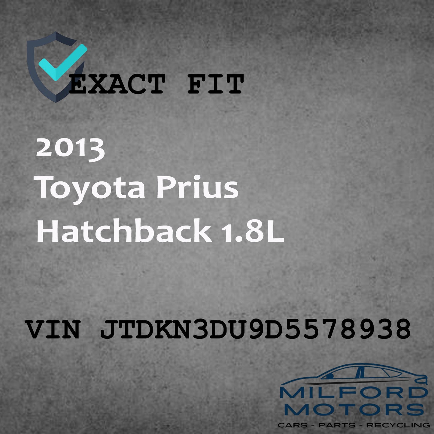 Transmission Gear Shift Assembly 2013 Toyota Prius Hatchback 1.8L