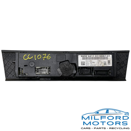 Black Automatic Temperature Control Fits 2007-2010 BMW 335i 328i 3.0L