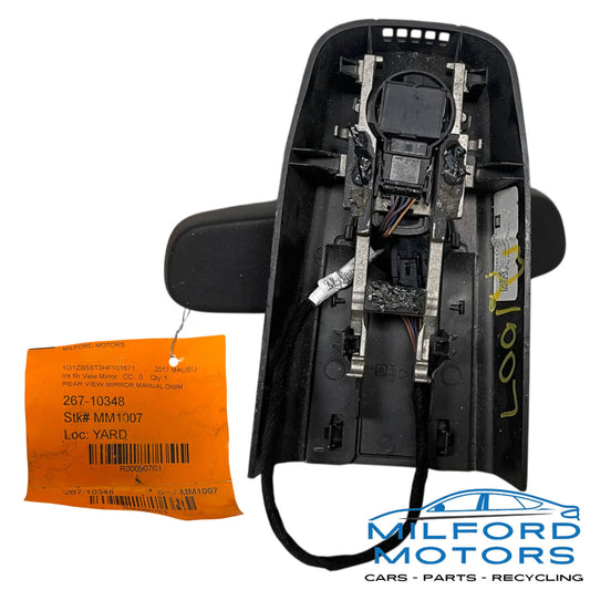 Rear View Mirror Manual Dimming Mirror Fits 2011-2024 Chevrolet Malibu 1.5L