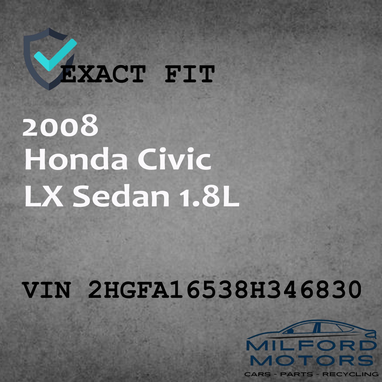 Front Door Switch Drivers Master (Window) Fits 2006-2011 Honda Civic 1.8L