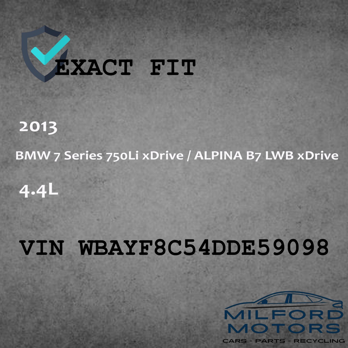 Transmission Shifter Assembly Fits for 2013 BMW 7 Series 4.4L