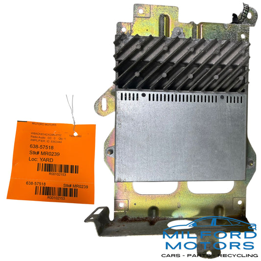 Used Audio Equipment Radio Amplifier  Fits 1999-2001 BMW 540i Sedan 4.4L