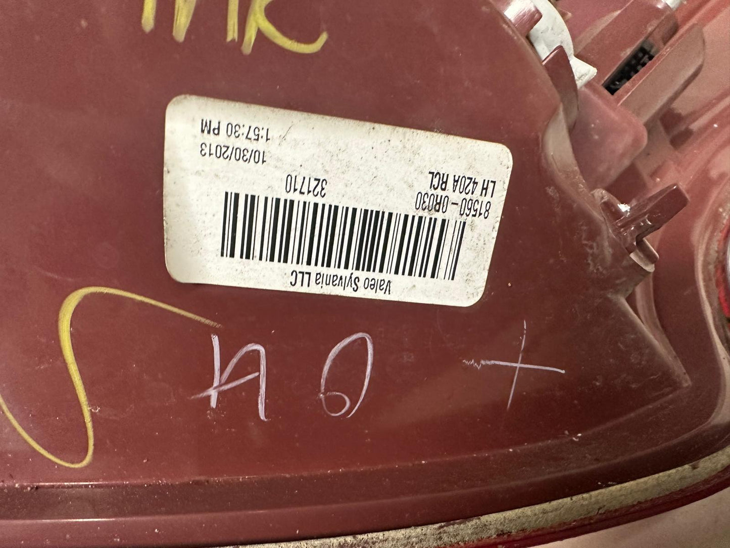 Driver Side Tail light Lamp Fits for 2013-2015 Toyota RAV4 LE 2.5L