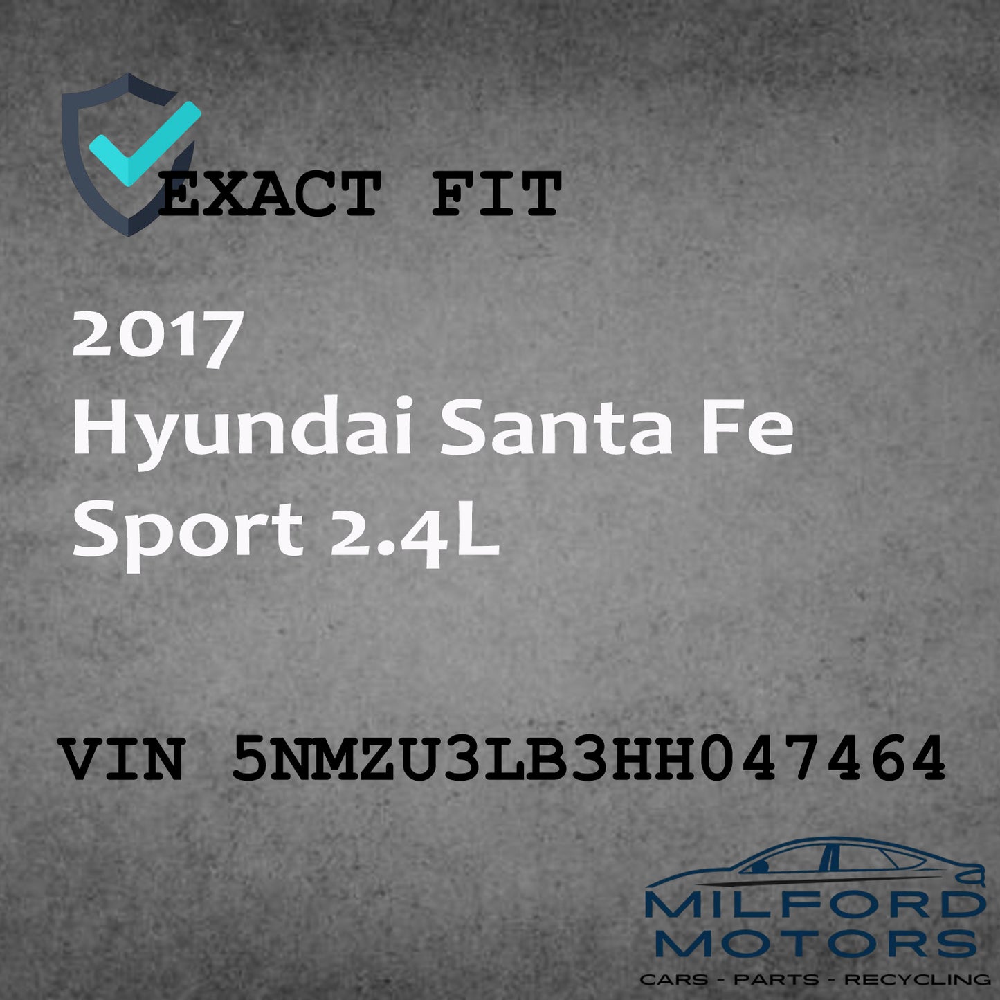 Audio Equipment Radio CD Player 5" Display Screen Fits 2017-2018 Santa Fe 2.4L