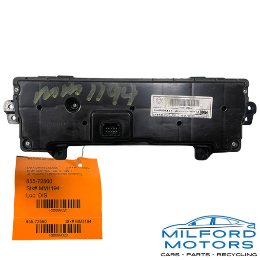 Black Automatic Temperature Control Fits 2014-2016 Nissan Rogue 2.5L