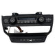 Black Front Automatic Temperature Control Fits 2007-2014 BMW X5 / X5M / X6 / X6M