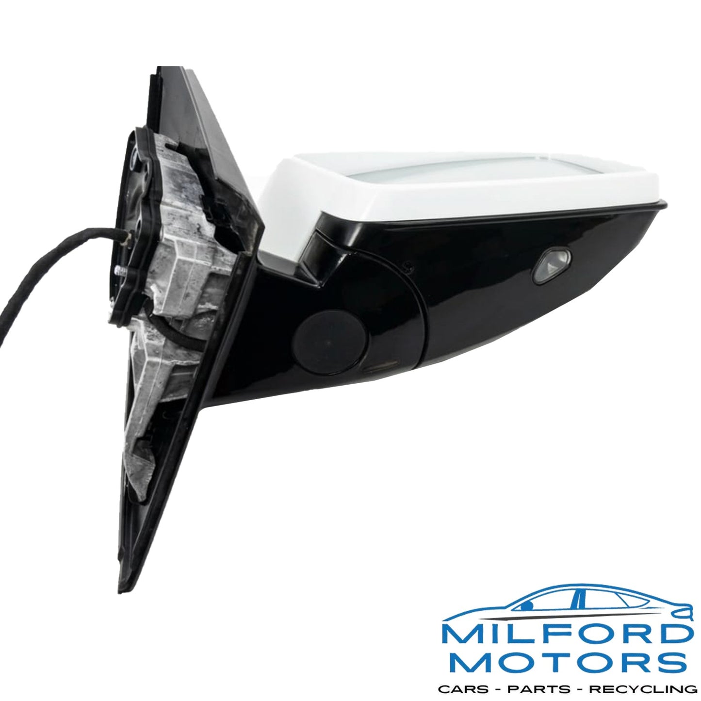 White Passenger Side View Mirror Fits 2010-2013 Mercedes-Benz E-Class E 350 3.5L