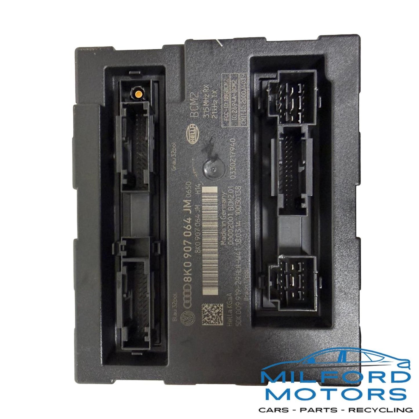 Chassis Body Control Module Trunk Mounted Fits 2013-2016 AUDI A4 L4 8K0907064JM