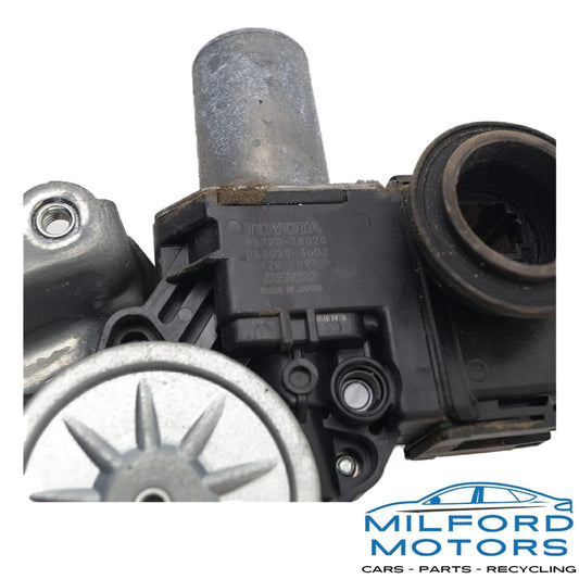 Rear Left Door Window Regulator w/ Motor Fits 2017 Toyota Mirai Sedan