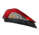 Passenger Side Taillight Quarter Mounted Fits 2016 Honda Civic LX 2.0L