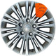 20 Spoke Wheel Rim 17X6-1/2 Fits for 2013 Town & Country Touring-L 3.6L