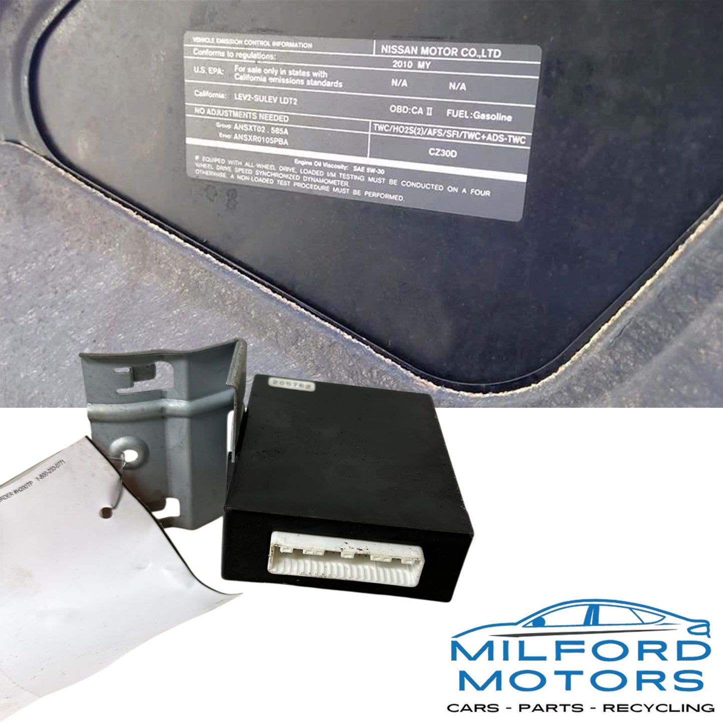 Chassis Theft-locking VIN J 1st Digit Japan Built Fits 2008-2015 Nissan Rogue L4