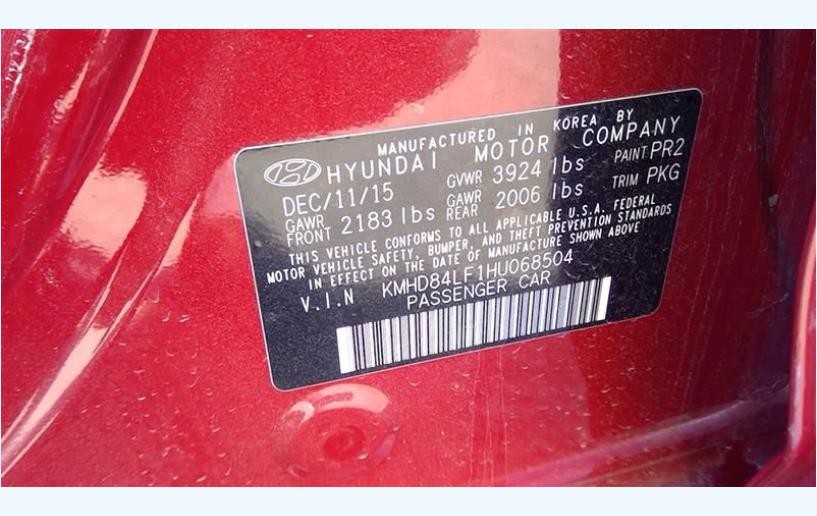 Driver Side Front Electric Door Assembly Fits 2017-2020 Hyundai Elantra Sedan L4