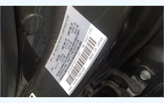 Left Driver Side Front Door Assembly Fits 2016-2022 Mazda CX-3 2.0L