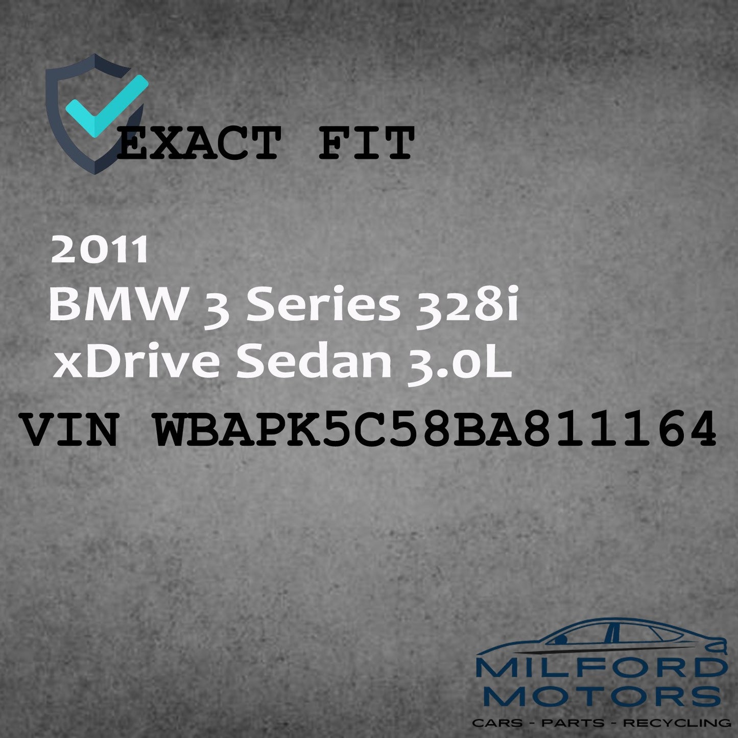 Front Door Switch Driver's Mirror & Window 2006-2012 325i 328i 330i 335i M3 L6
